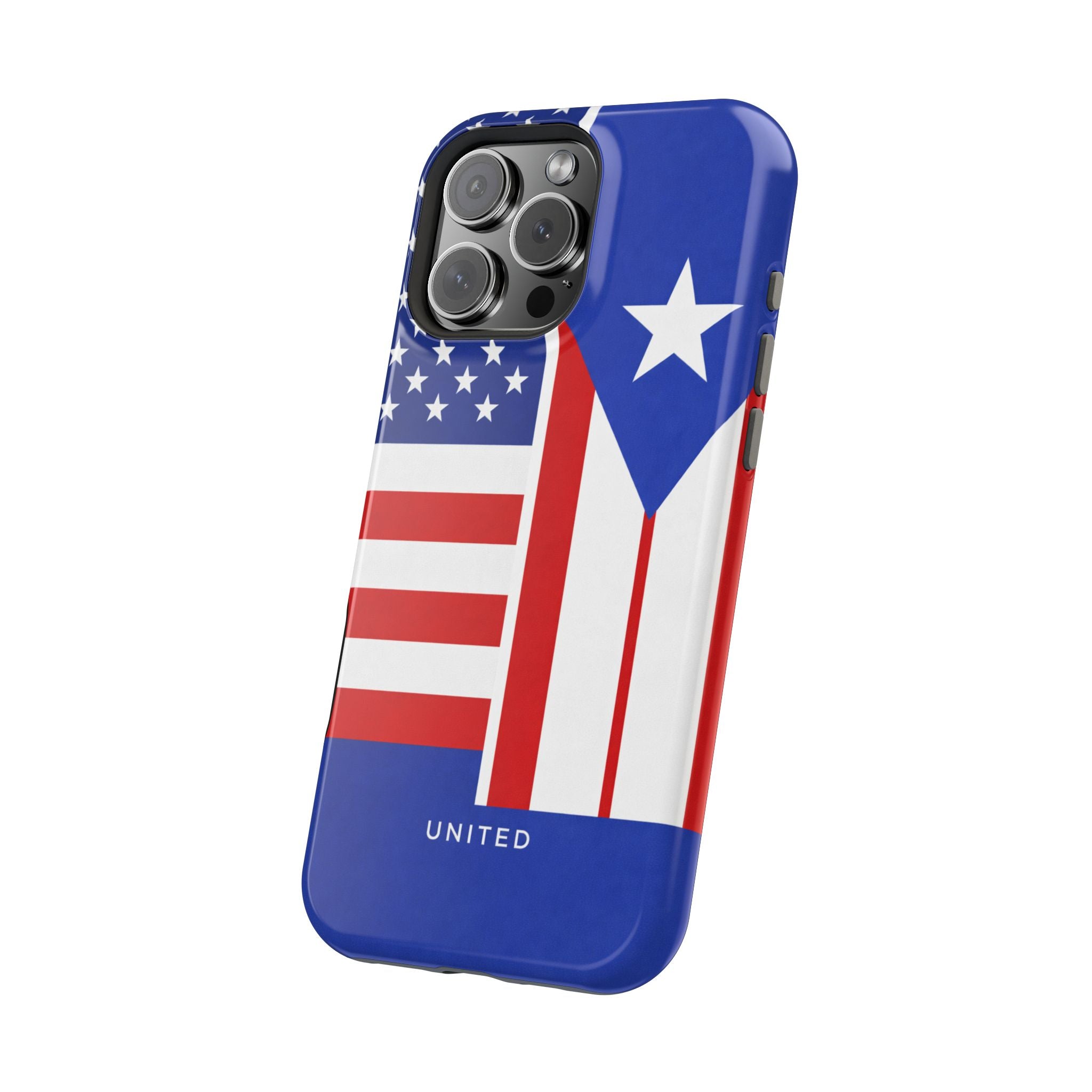 Puerto Rico USA Unity Flag Phone Case Iphone 13-17
