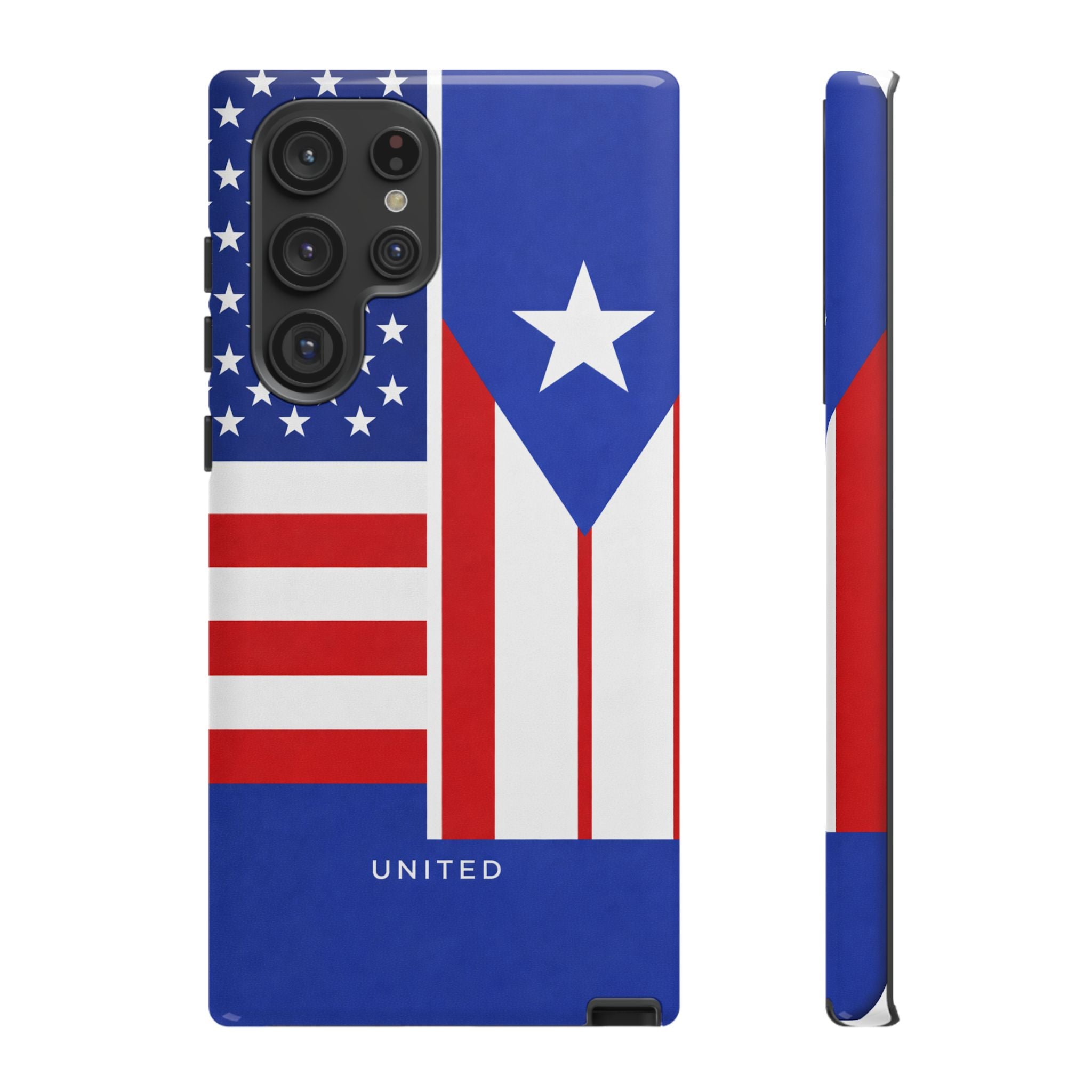 Puerto Rico USA Unity Flag Phone Case Samsung