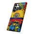Phone Case, Ecuadorian Flag Paint Splash Design For Samsung And Google Pixel