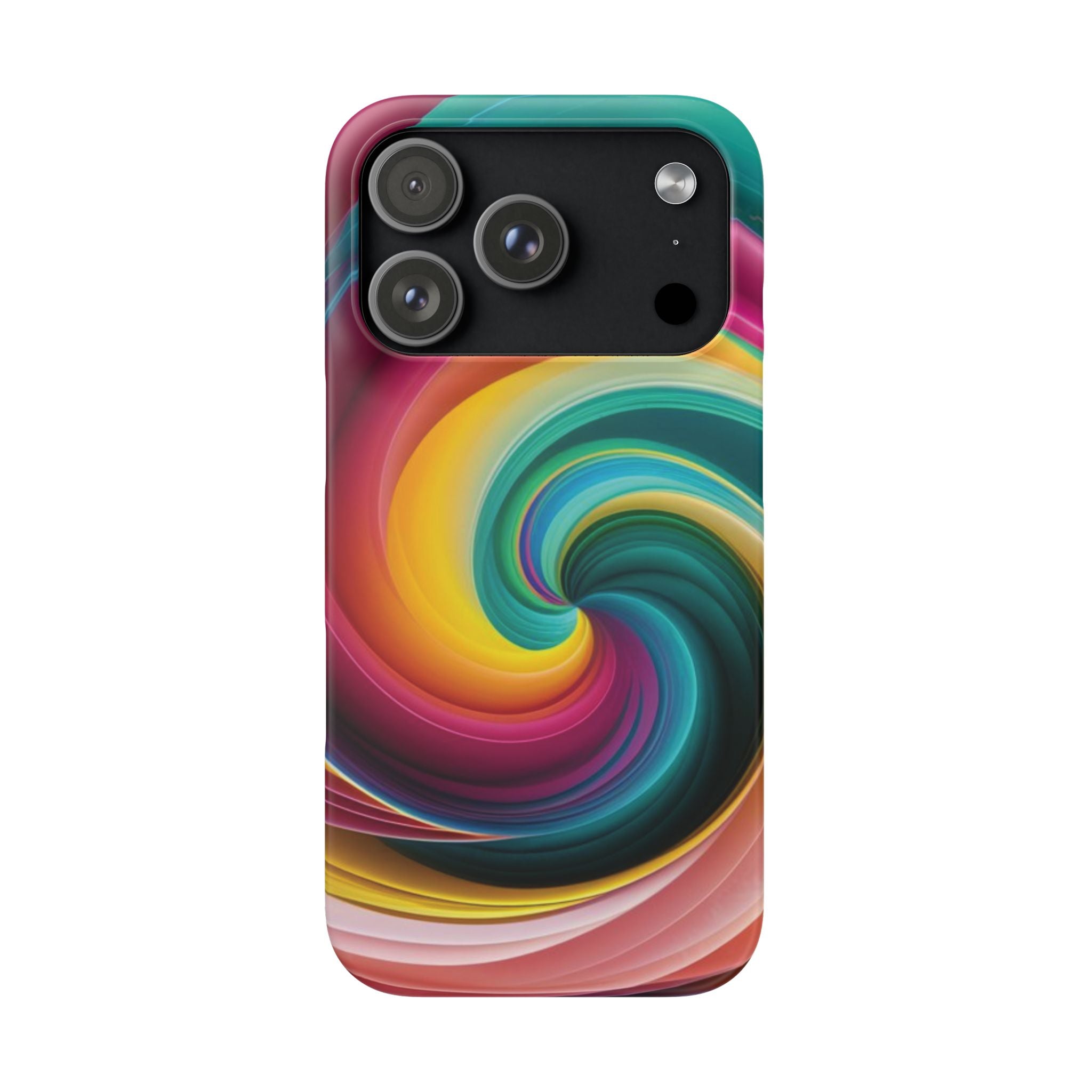 Colorful Abstract Swirl Phone Case I phone 18-13