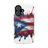 Puerto Rican Flag Paint Splash Design 17-13 - Magnetic Compatible