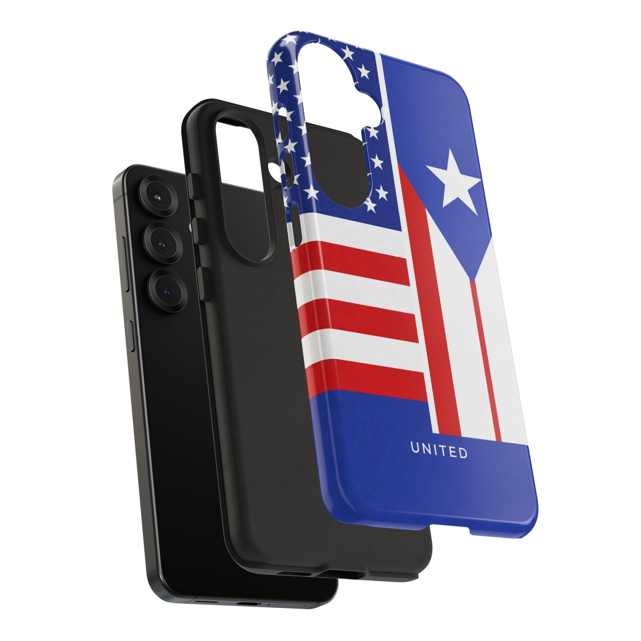 Puerto Rico USA Unity Flag Phone Case Samsung