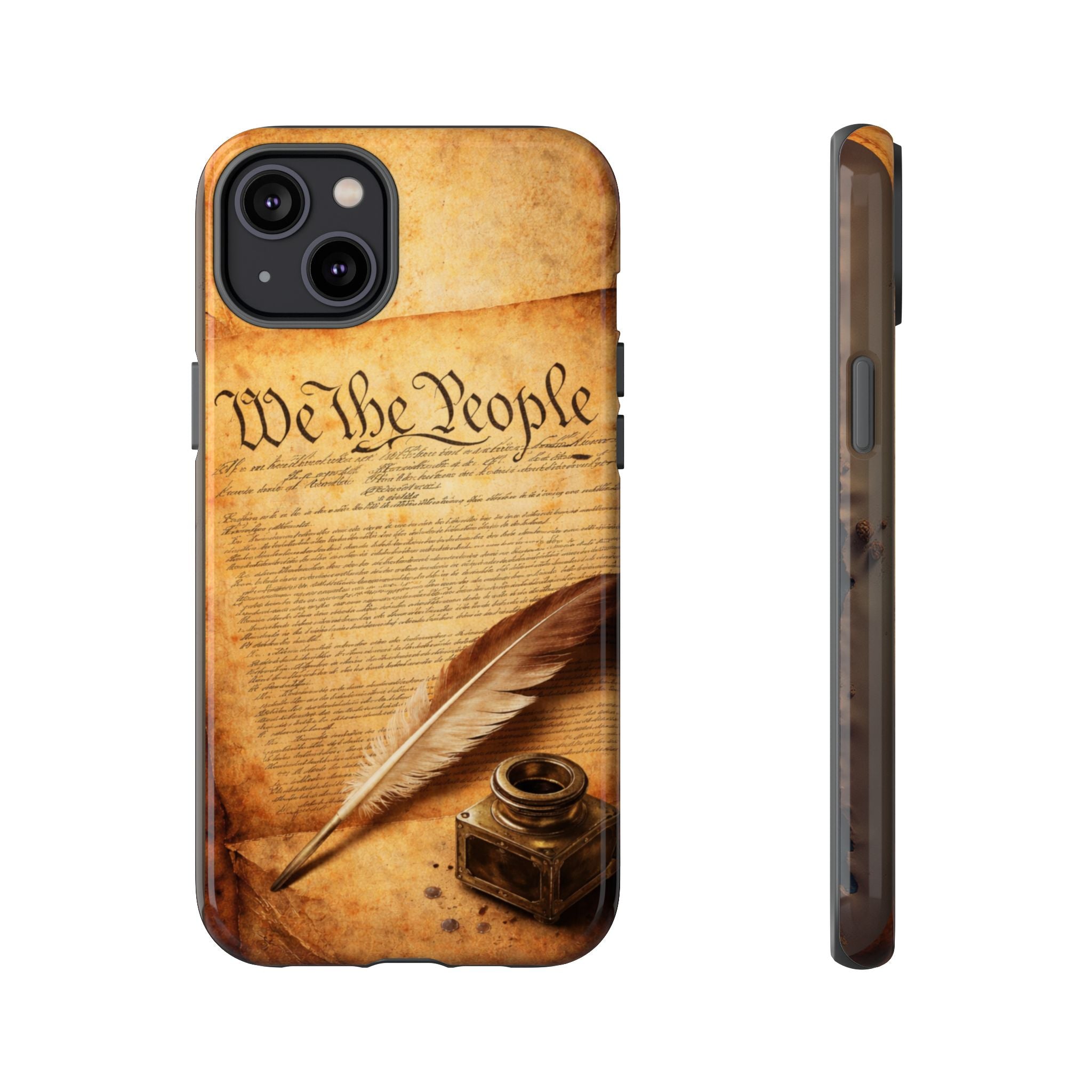 Patriotic "We The People" Phone Case — Vintage Constitution Design