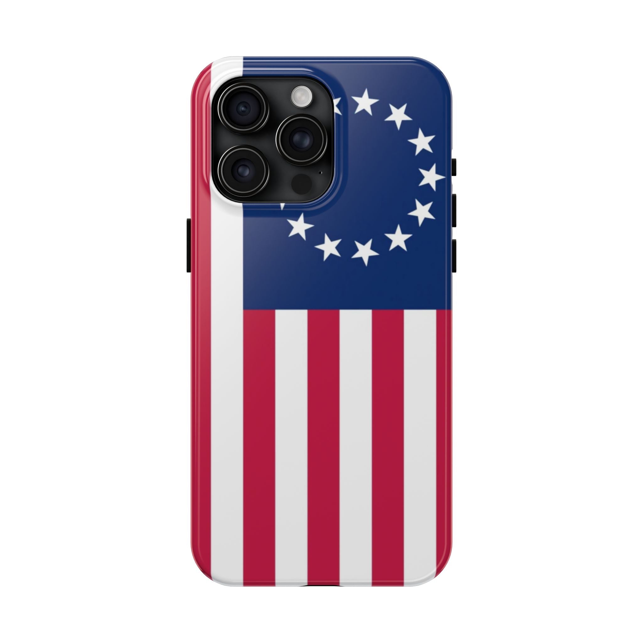 Betsy Ross Flag Tough Phone Case — Vintage 13-Star American Patriotic Cover