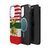 Persian Lion & Dove Magnetic Phone Case — Impact-Resistant iPhone Cover