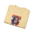 American Freedom Graphic Tee — Patriotic Flag Woman Design