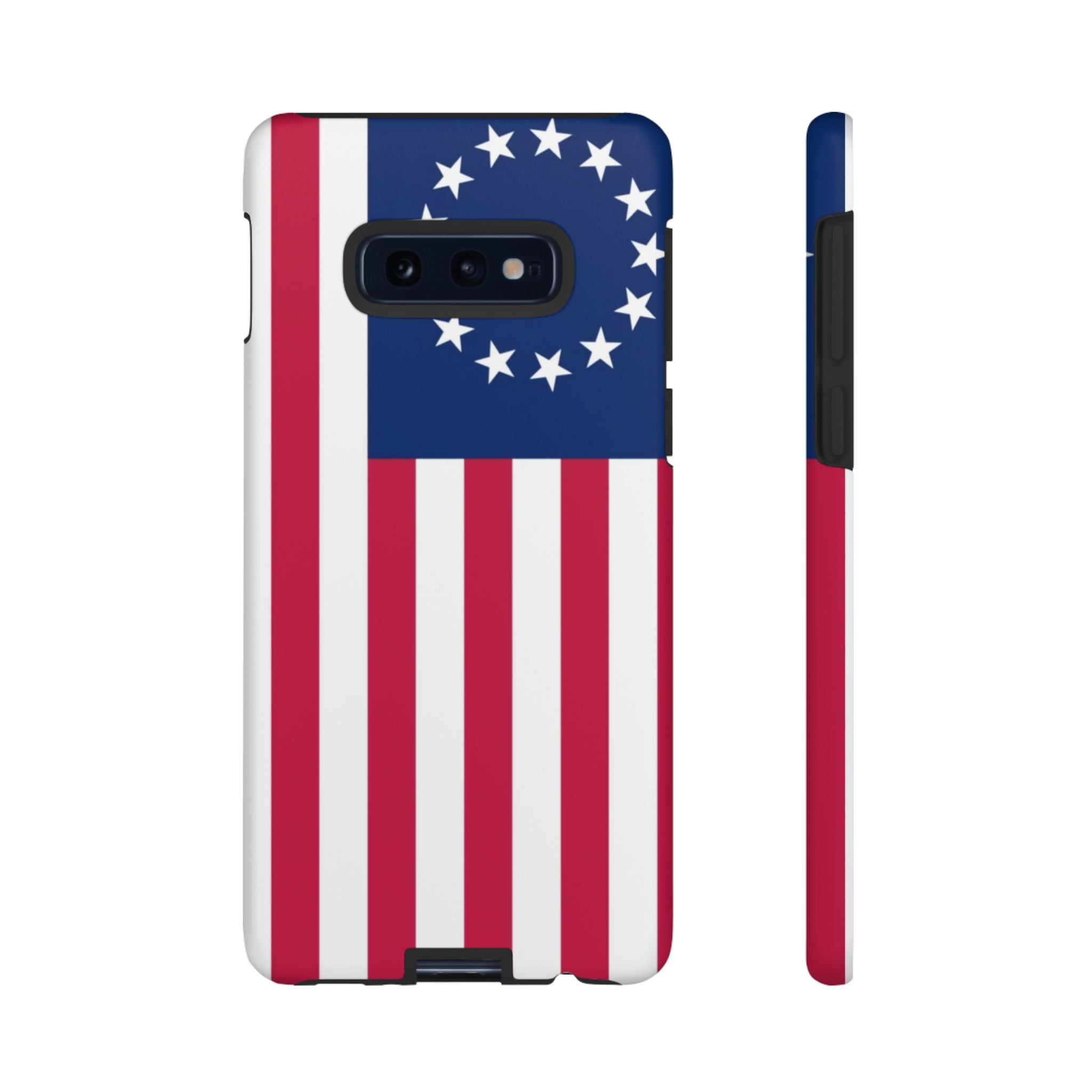 Betsy Ross Flag Tough Phone Case — Patriotic 13-Star American Protective Cover
