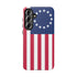 Betsy Ross Flag Tough Phone Case — Patriotic 13-Star American Protective Cover