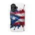 Puerto Rican Flag Paint Splash Design 17-13 - Magnetic Compatible