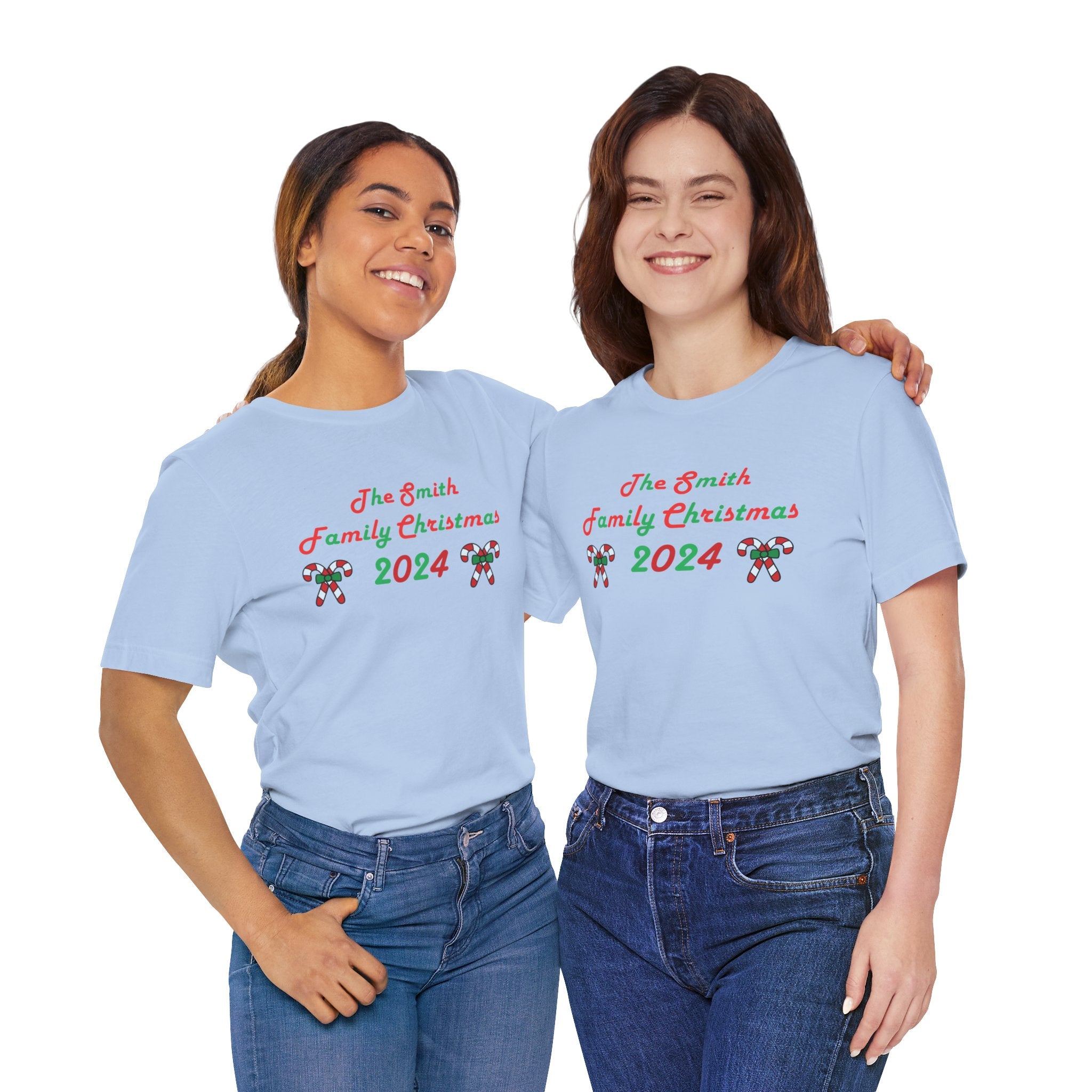 Family Christmas Personalized Unisex Shirt 2024