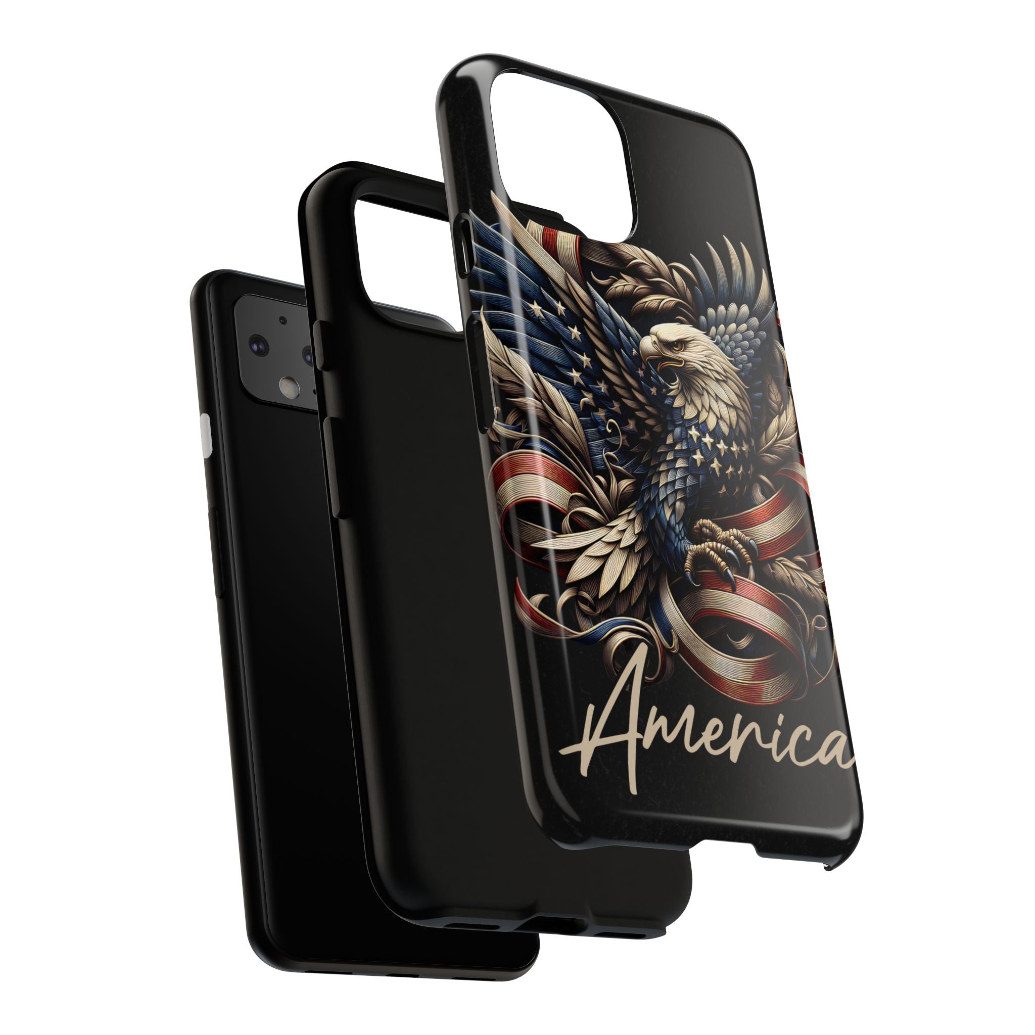 Phone Case - Patriotic American Eagle Design