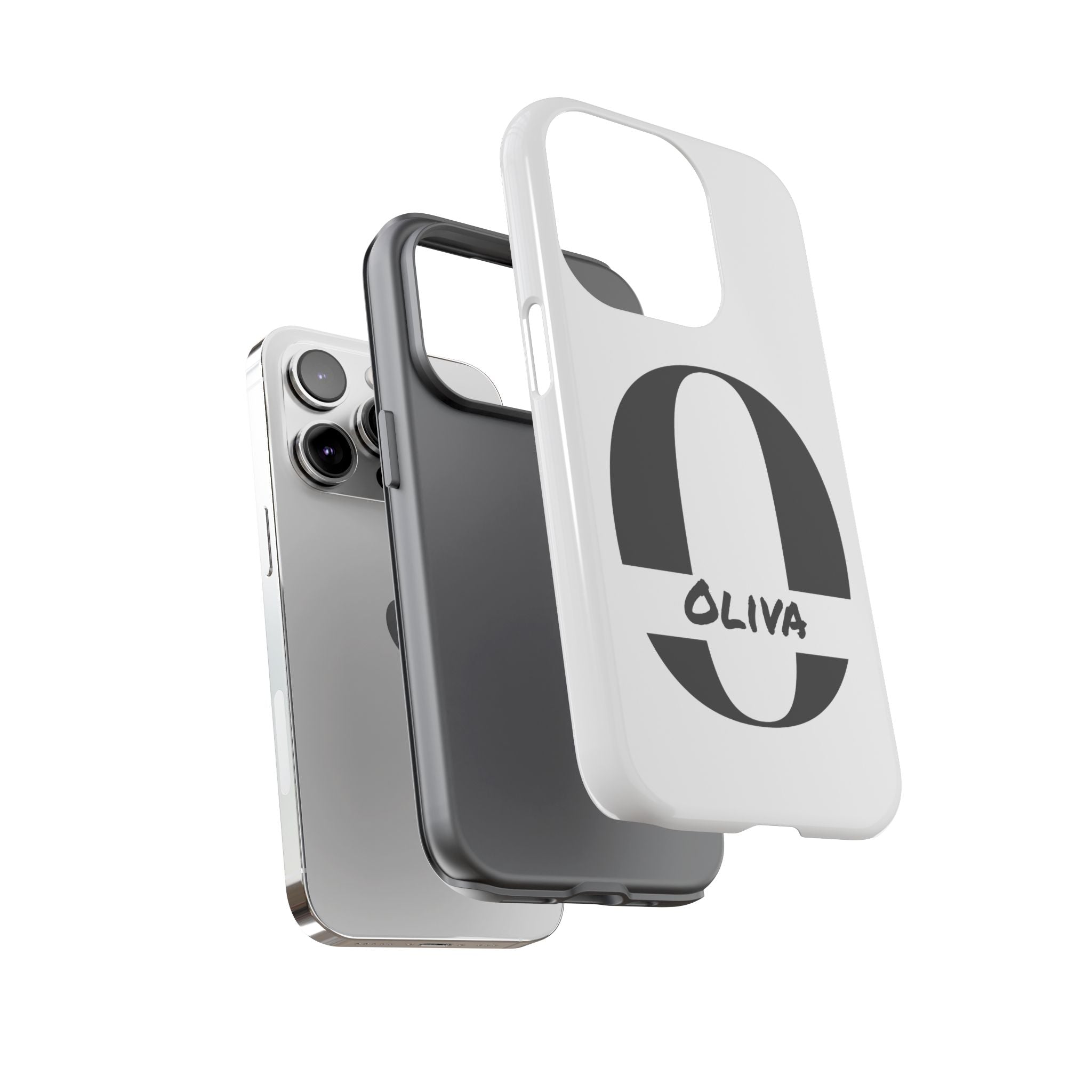 Personalized Tough Cases - Initial Letter and Name - iPhone 11-16