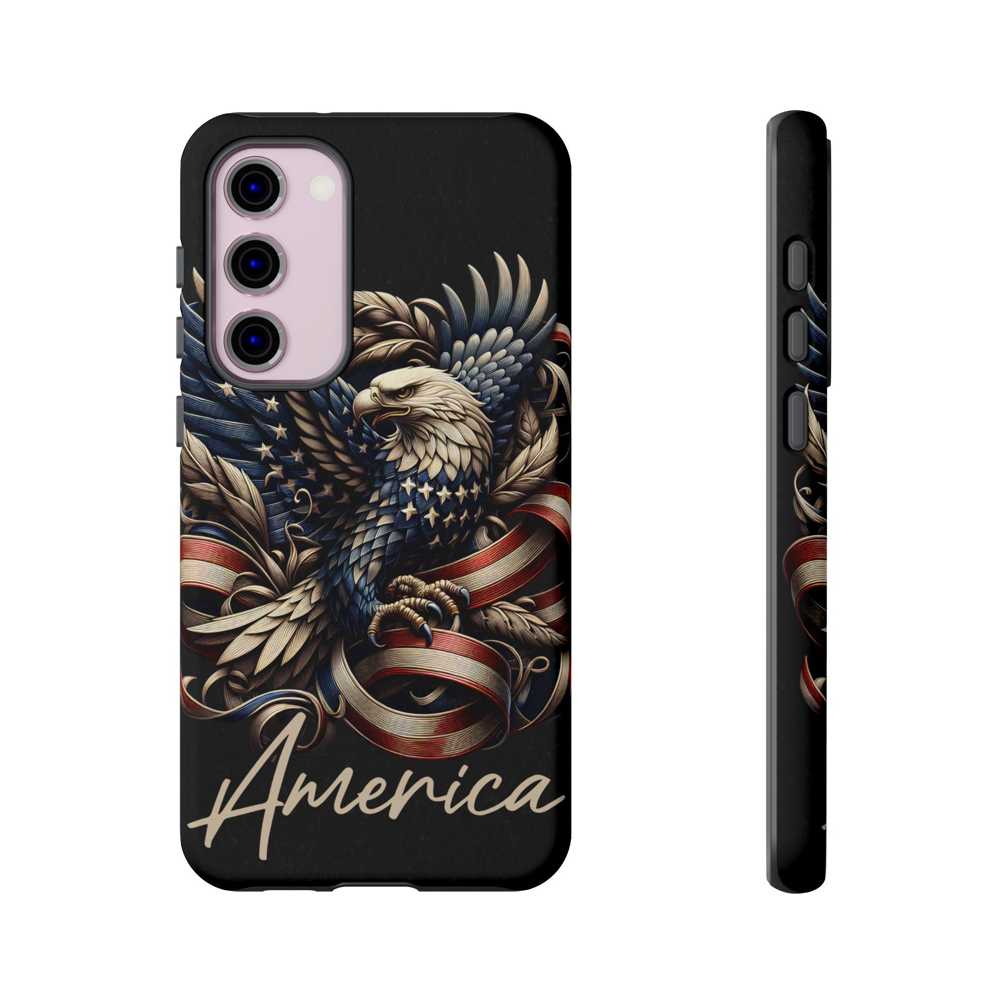 Phone Case - Patriotic American Eagle Design