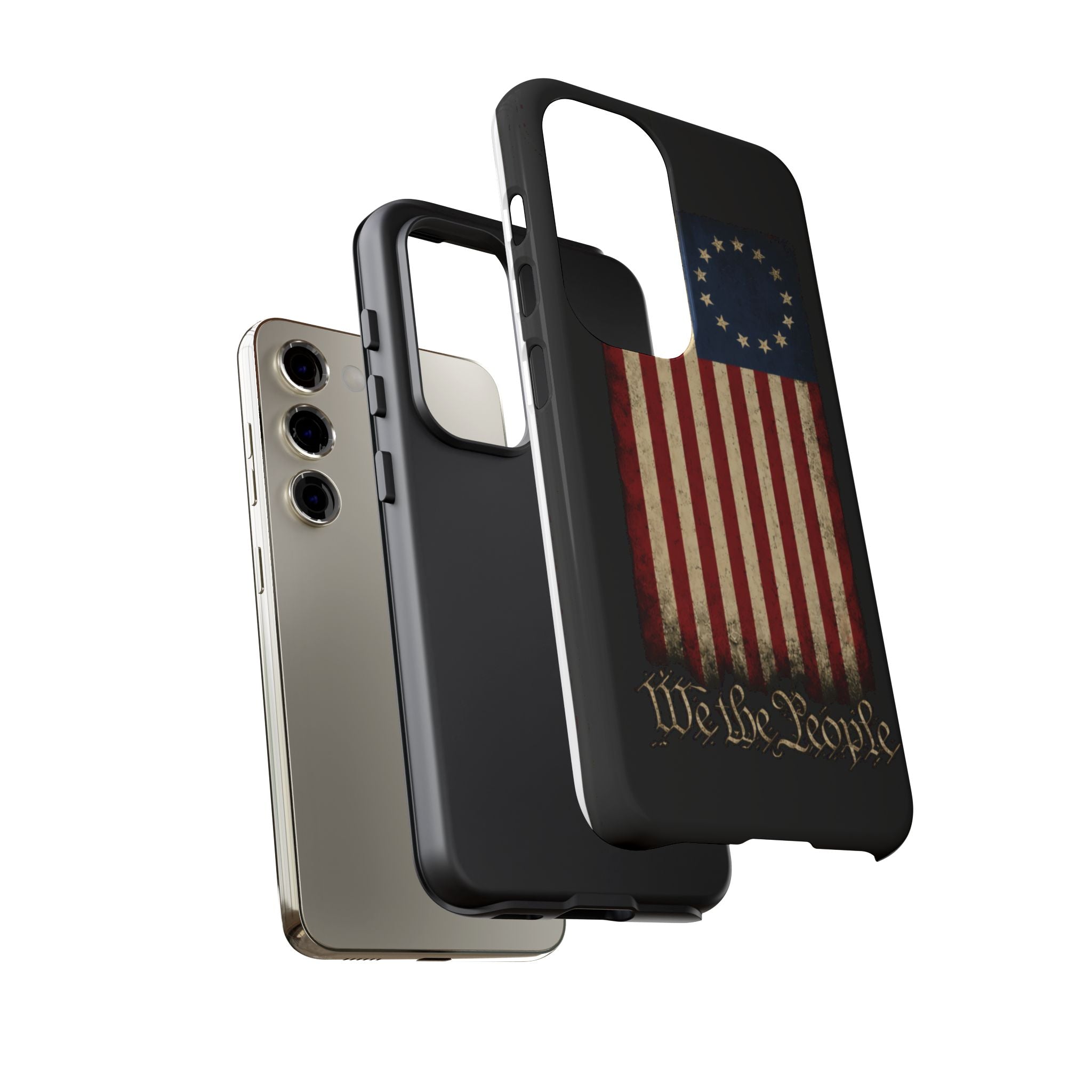 "We the People" Phone Case — Vintage Betsy Ross Flag