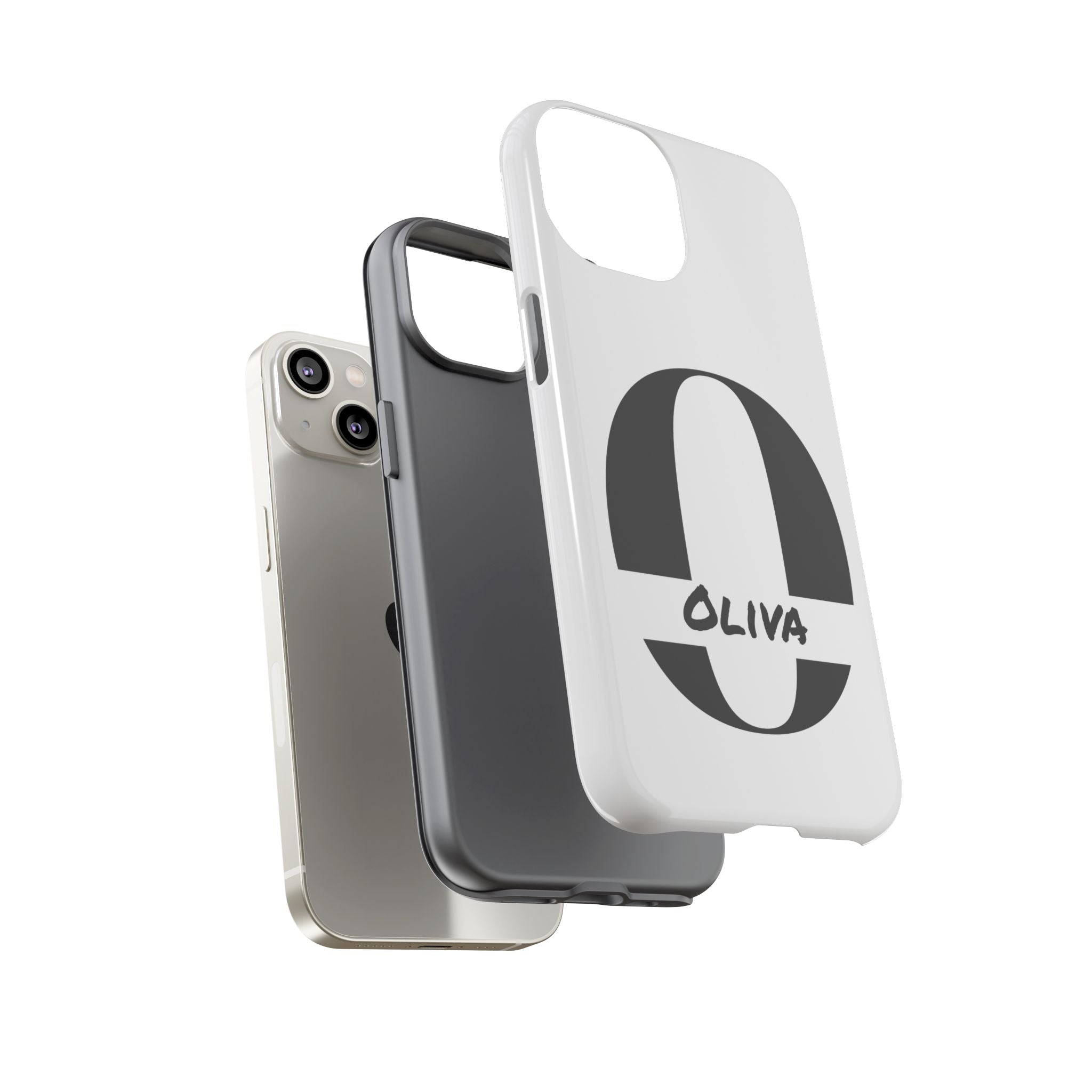 Personalized Tough Cases - Initial Letter and Name - iPhone 11-16