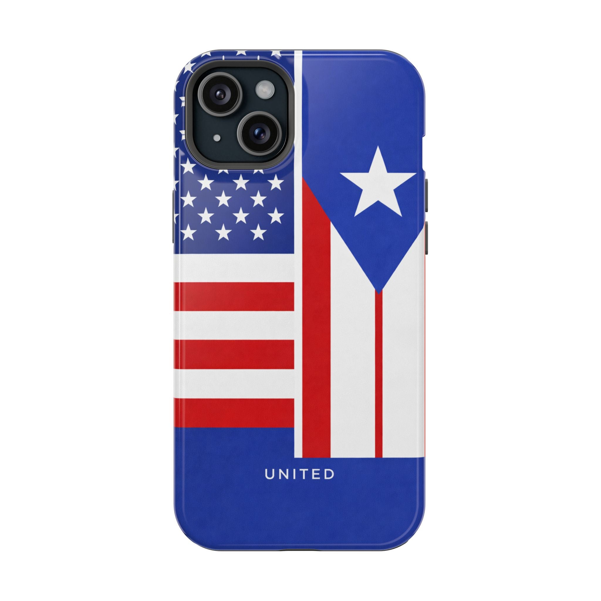 Puerto Rico USA Unity Flag Phone Case Iphone 13-17