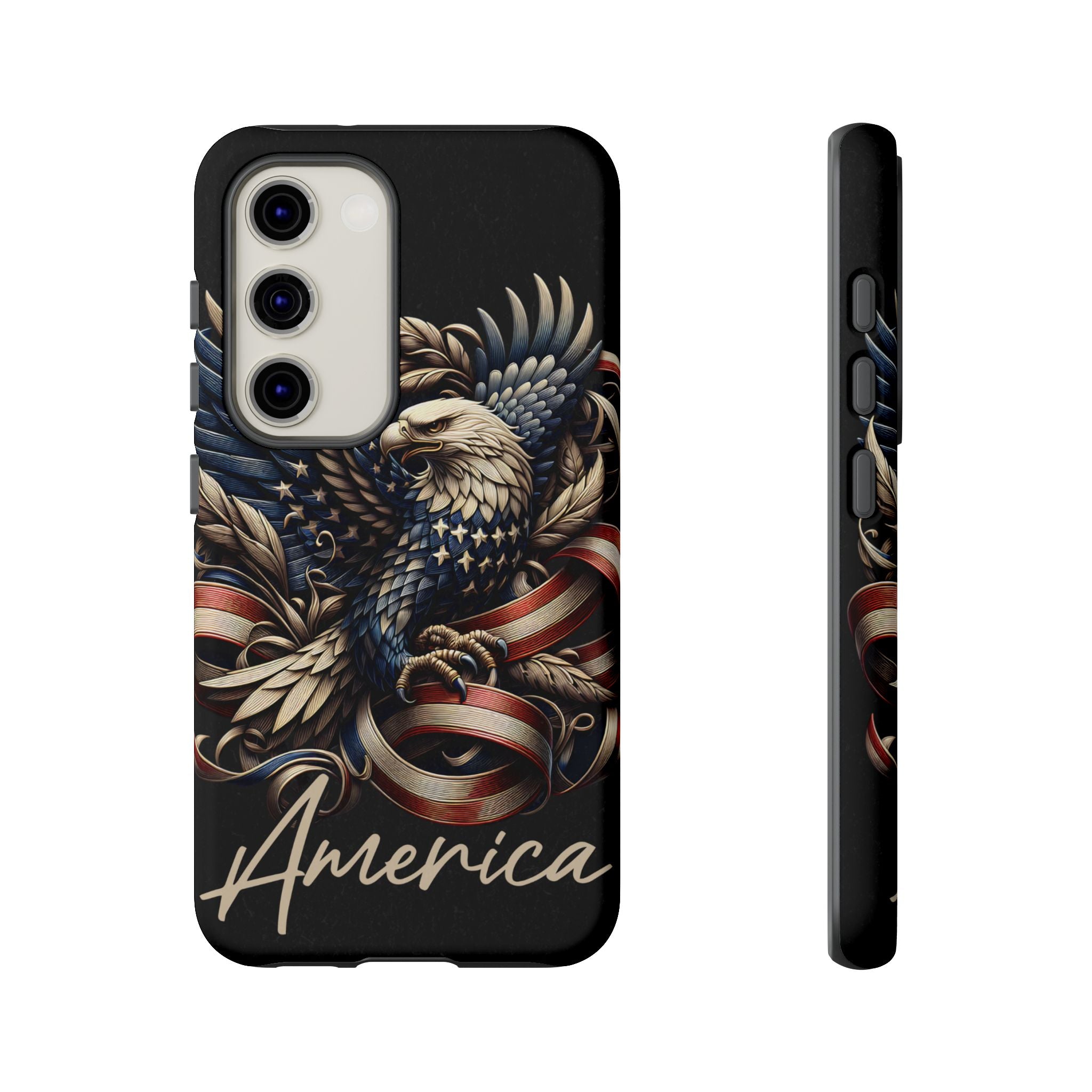 Phone Case - Patriotic American Eagle Design