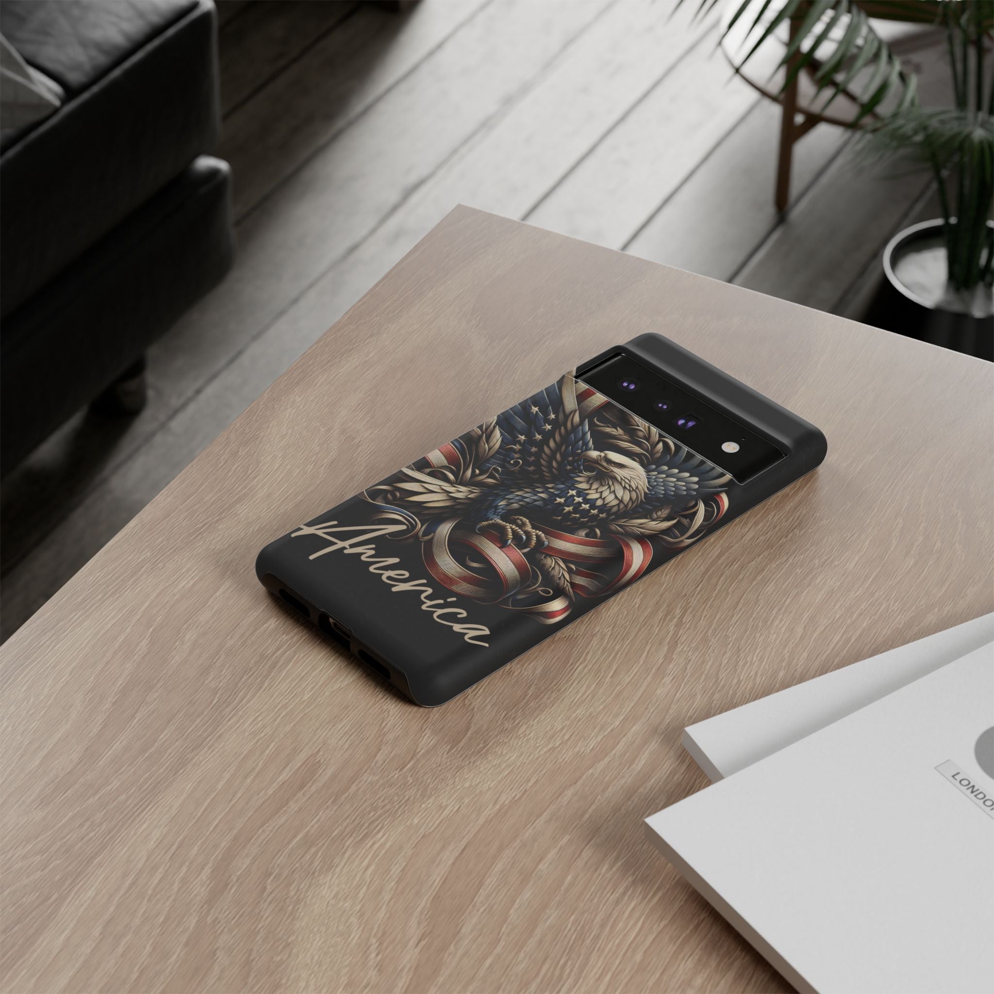 Phone Case - Patriotic American Eagle Design