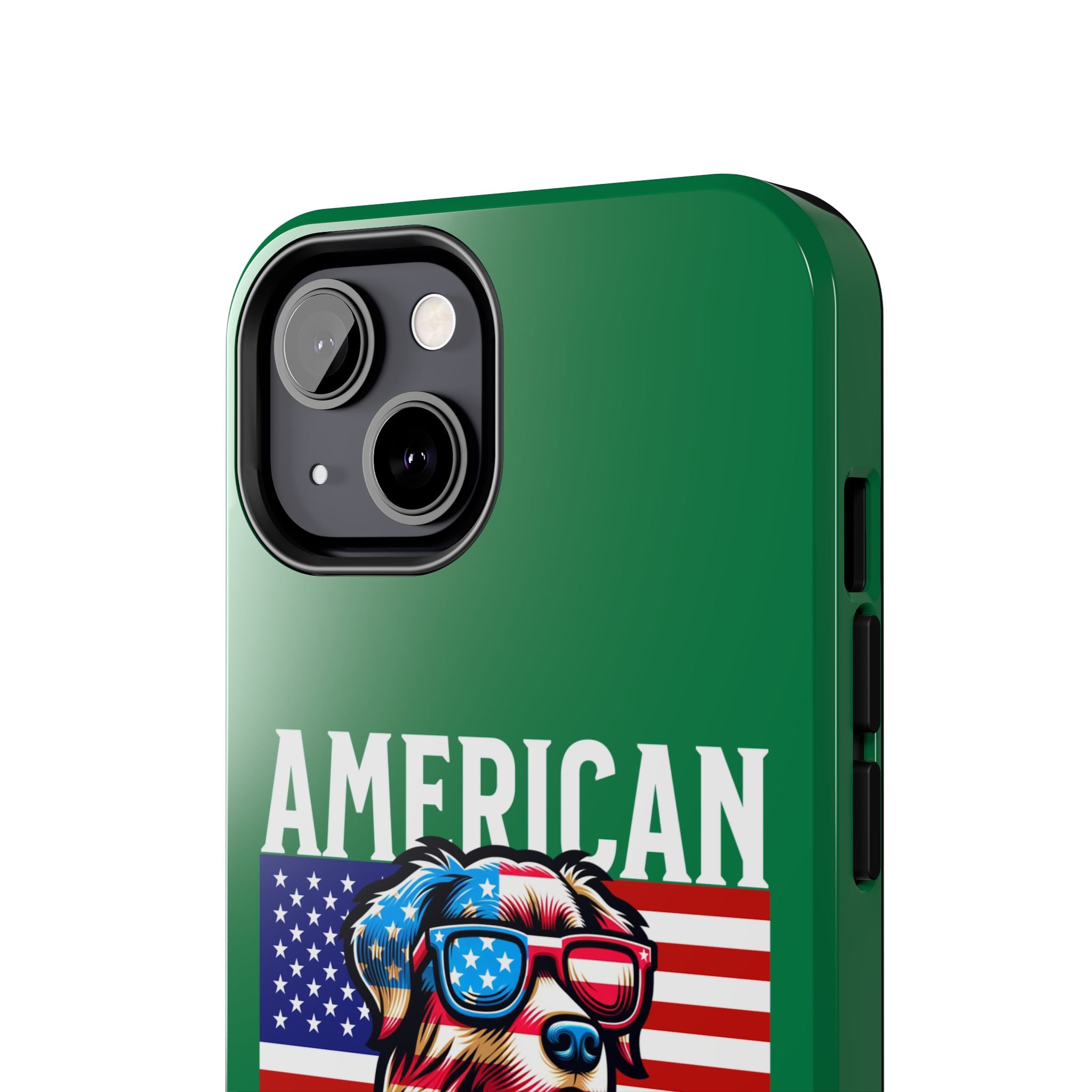 American Dog Flag Tough Phone Case — Patriotic USA Phone Case