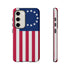 Betsy Ross Flag Tough Phone Case — Patriotic 13-Star American Protective Cover