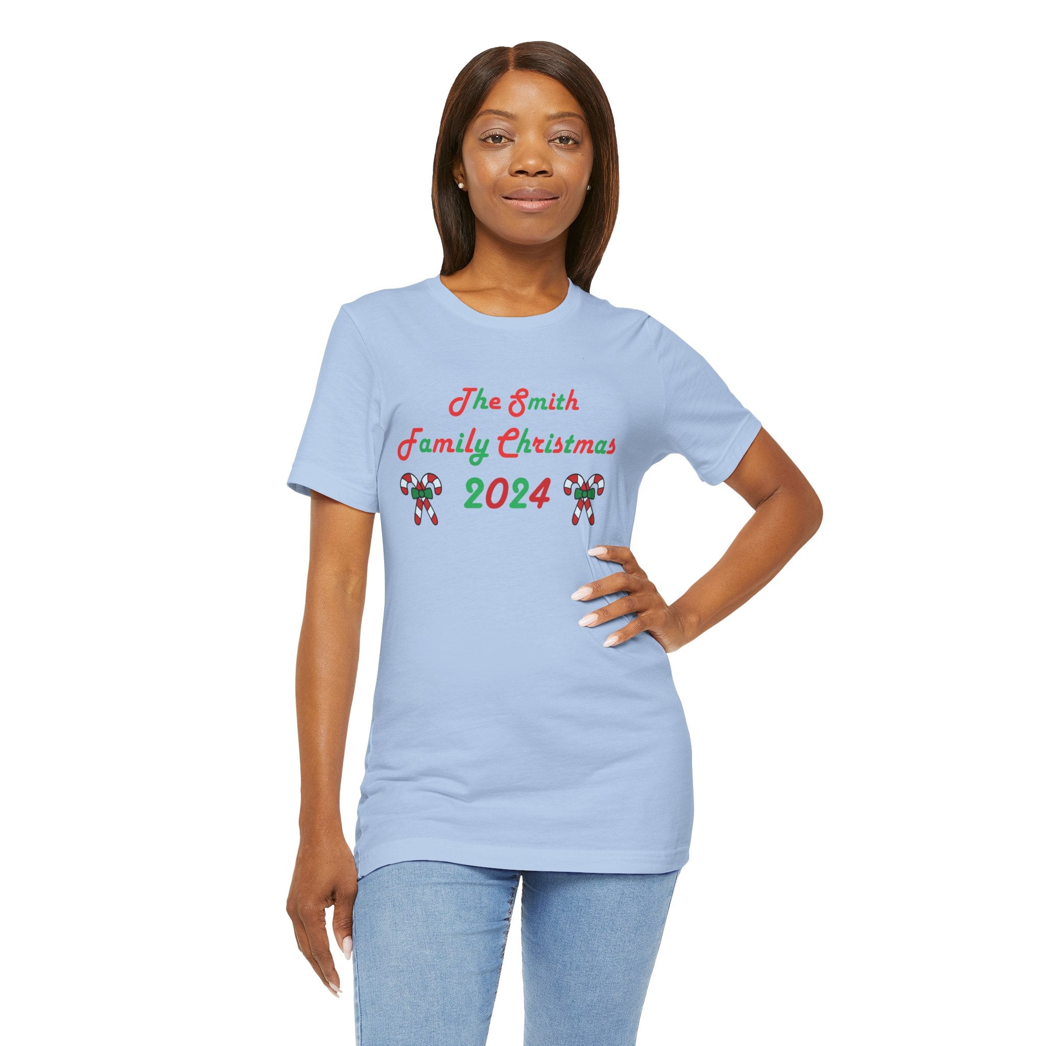 Family Christmas Personalized Unisex Shirt 2024