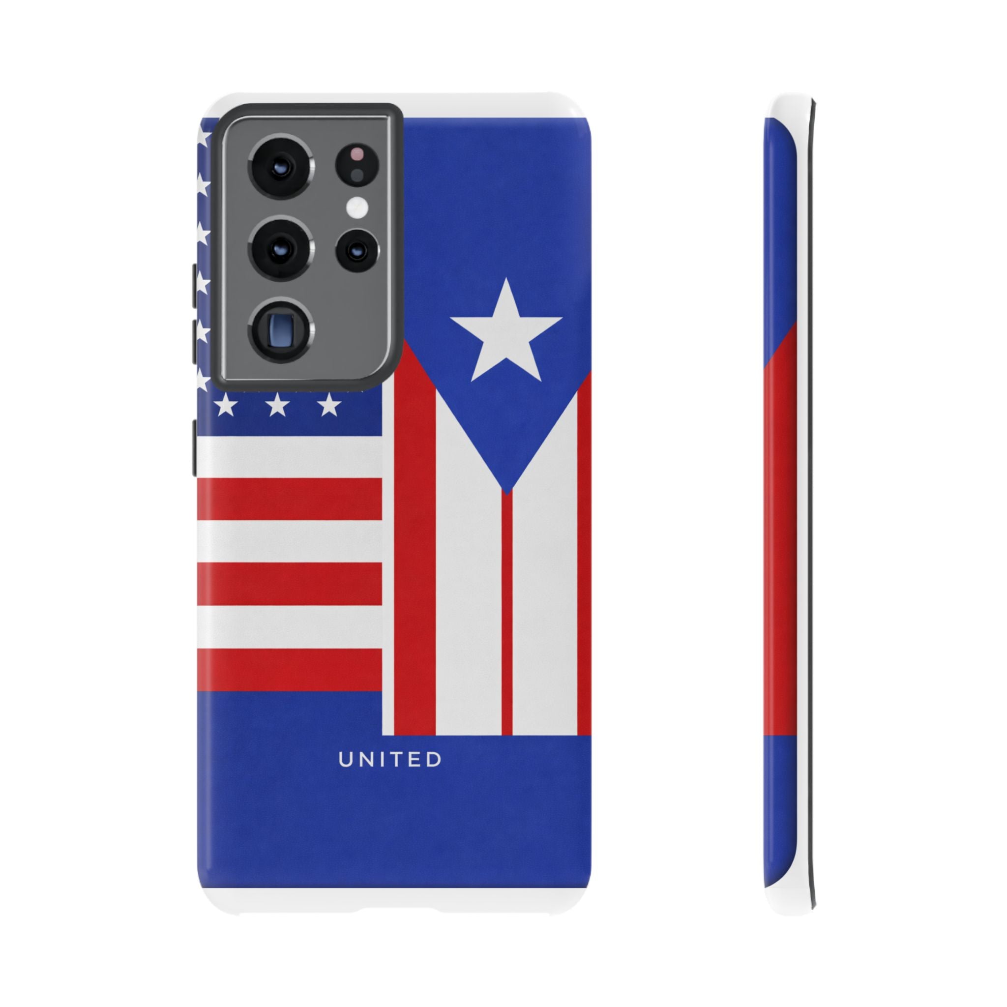 Puerto Rico USA Unity Flag Phone Case Samsung