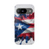 Phone Case For Samsung- Paint Splash Puerto Rican Flag