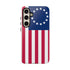 Betsy Ross Flag Tough Phone Case — Patriotic 13-Star American Protective Cover