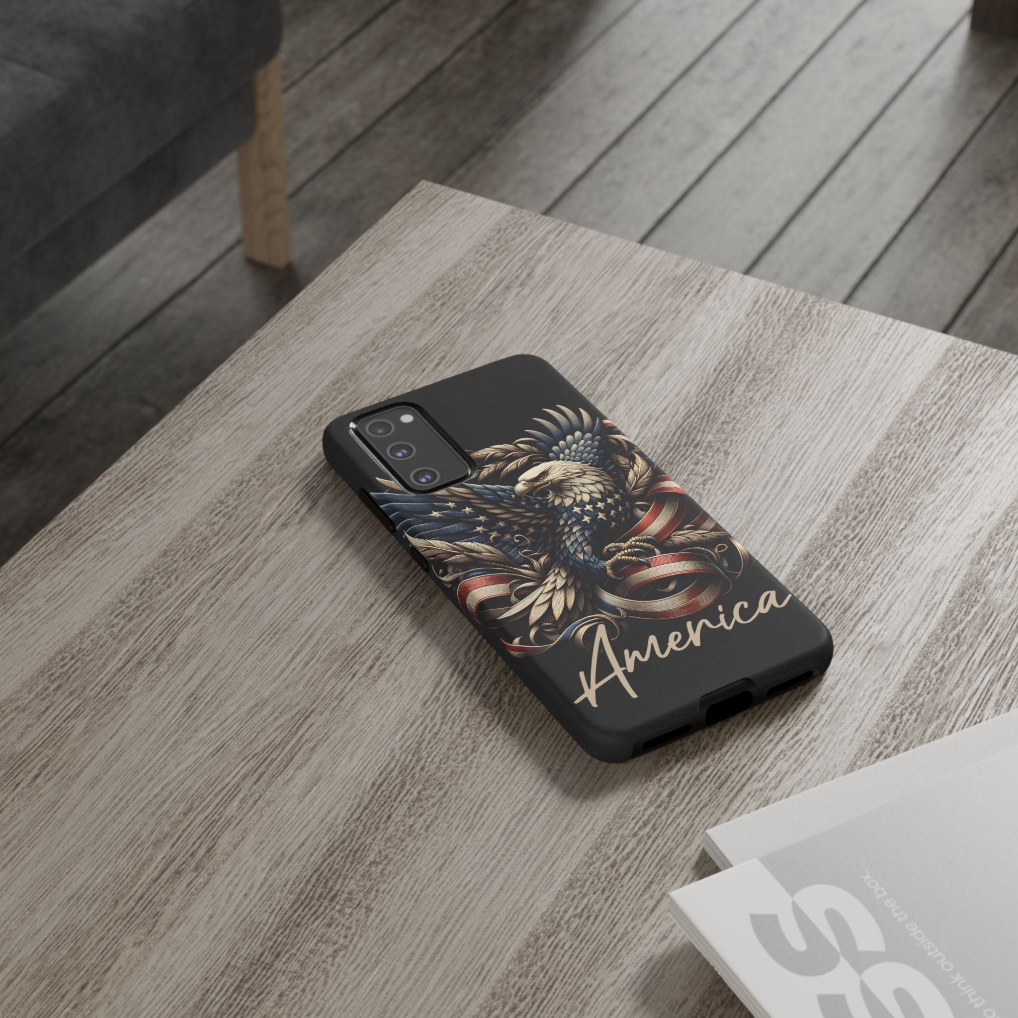 Phone Case - Patriotic American Eagle Design