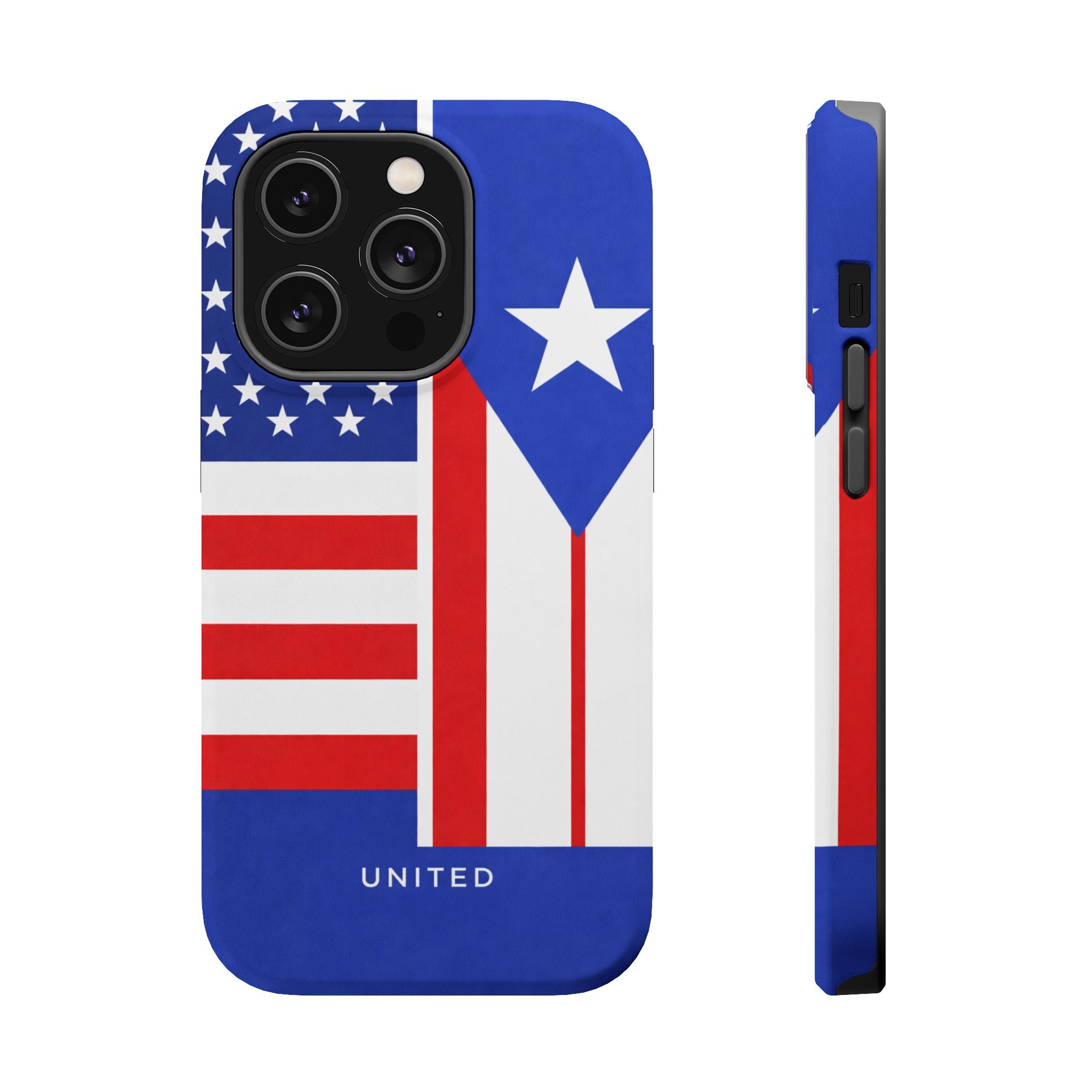 Puerto Rico USA Unity Flag Phone Case Iphone 13-17
