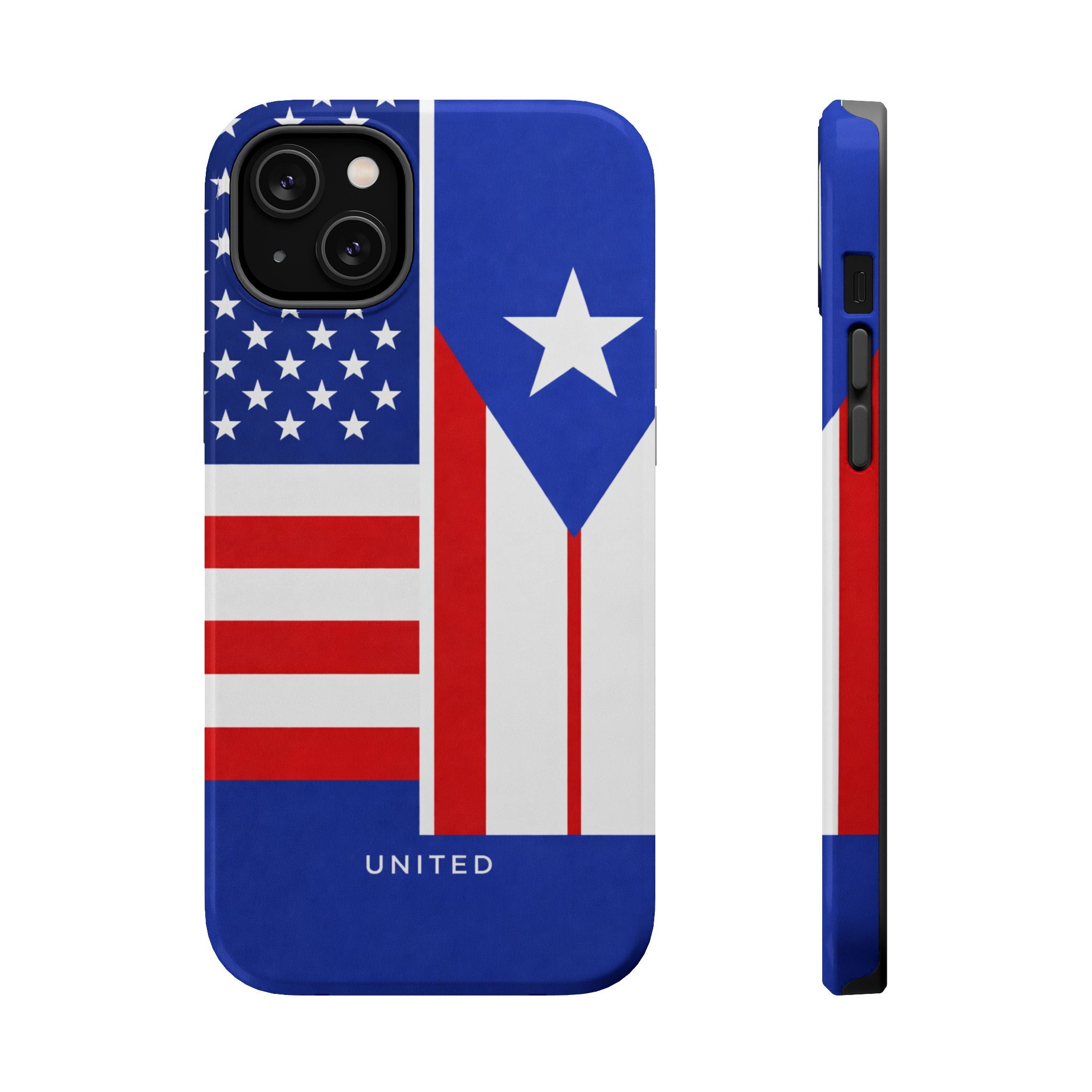 Puerto Rico USA Unity Flag Phone Case Iphone 13-17