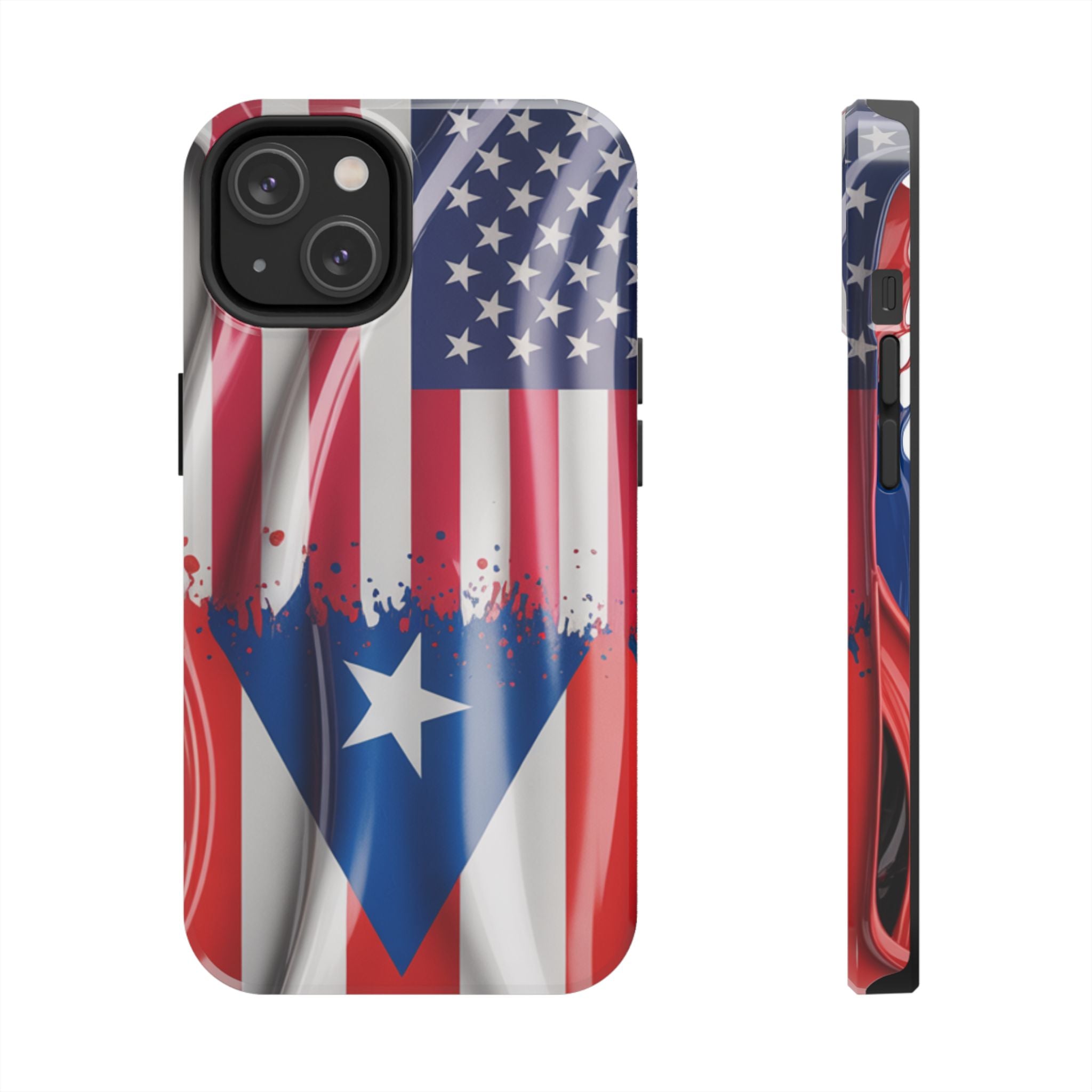 Puerto Rico USA Flag Tough Phone Case