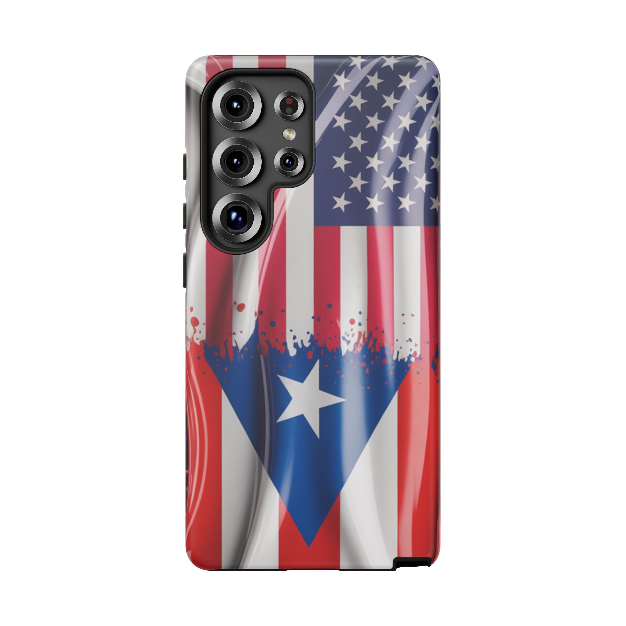 Copy of Phone Case - Puerto Rican and American Flag Unity Design For Samsung and Google Pixel
