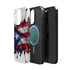 Puerto Rican Flag Paint Splash Design 17-13 - Magnetic Compatible