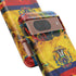 Phone Case, Ecuadorian Flag Paint Splash Design For Samsung And Google Pixel