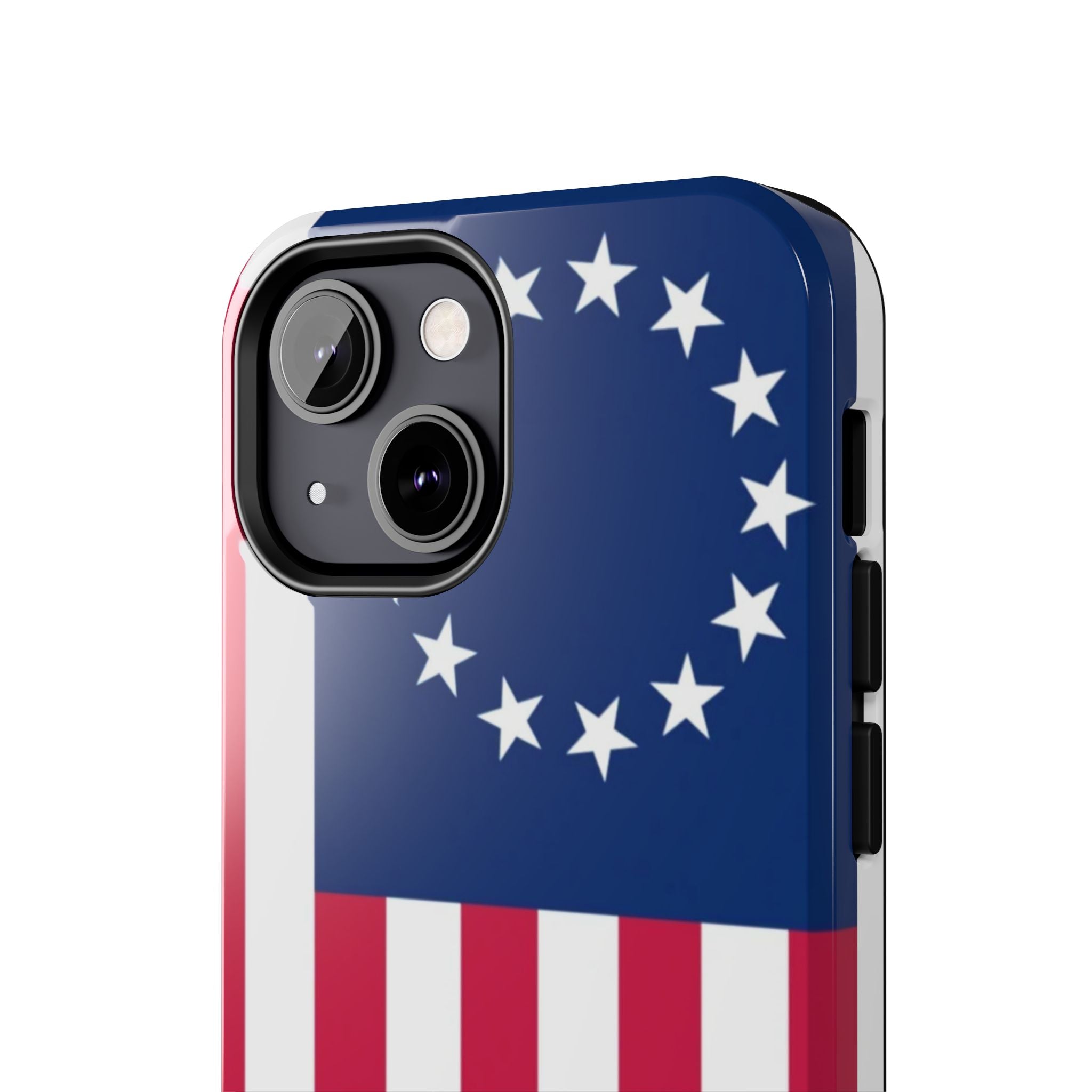 Betsy Ross Flag Tough Phone Case — Vintage 13-Star American Patriotic Cover