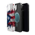Puerto Rican Flag Paint Splash Design 17-13 - Magnetic Compatible