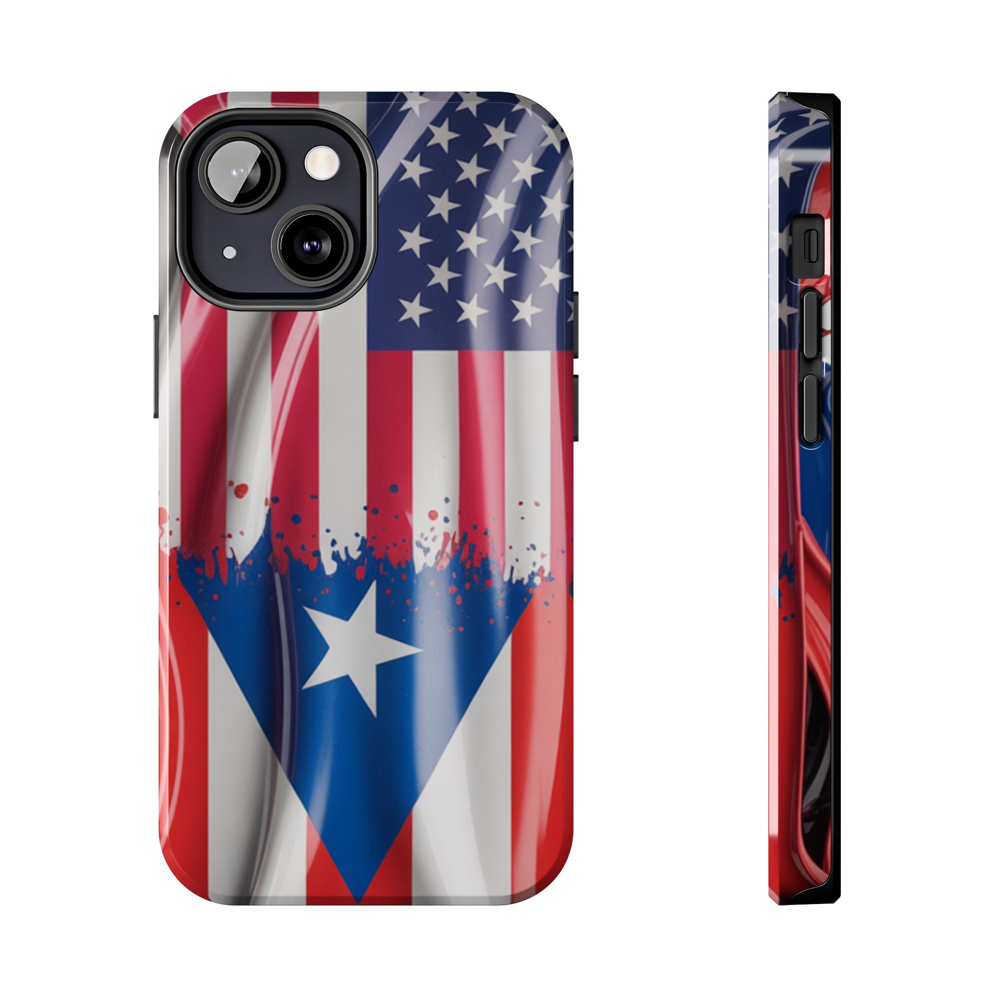 Puerto Rico USA Flag Tough Phone Case