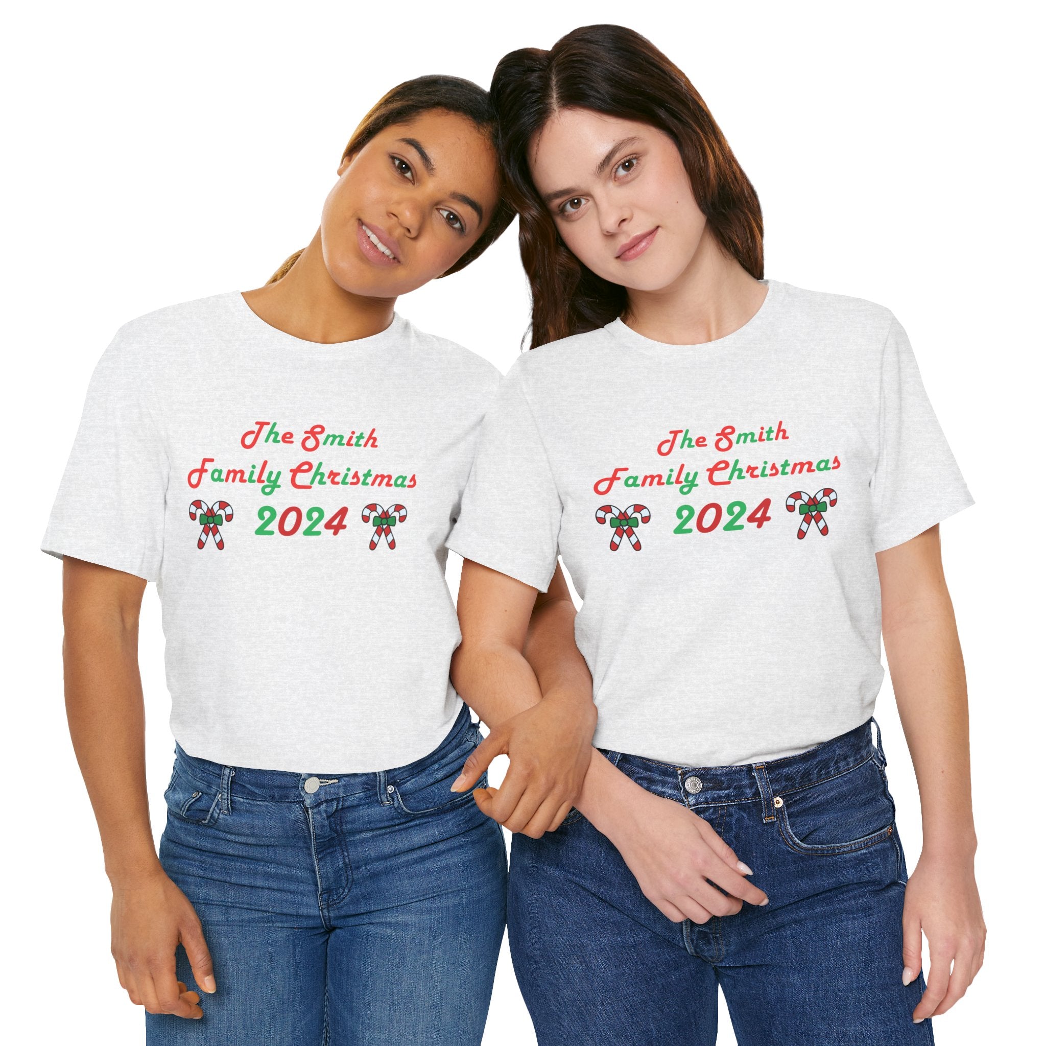 Family Christmas Personalized Unisex Shirt 2024