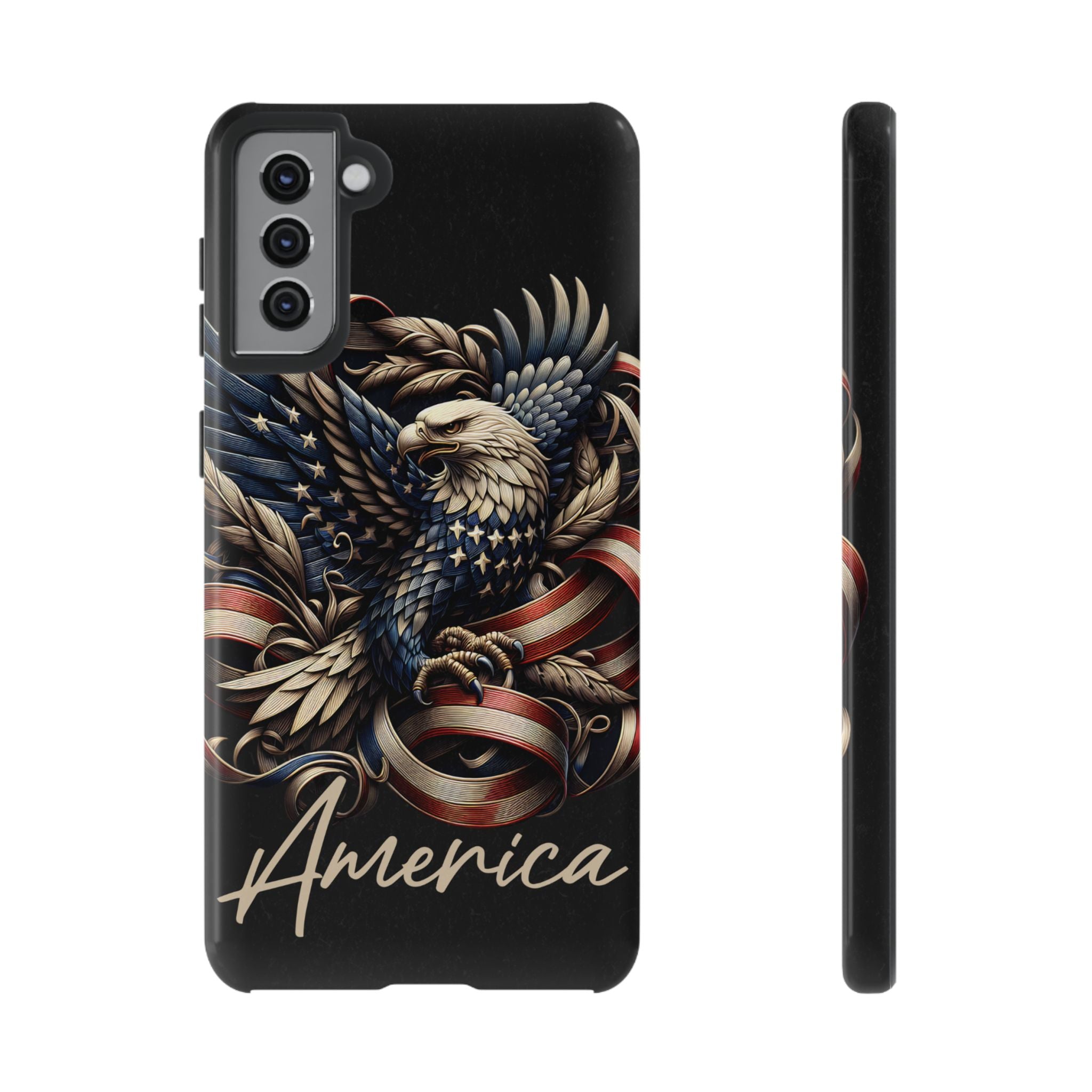 Phone Case - Patriotic American Eagle Design