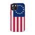 Betsy Ross Flag Tough Phone Case — Vintage 13-Star American Patriotic Cover