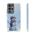 Winter Snowman Phone Case  Fits Samsuns s10-25 & Google Pixel