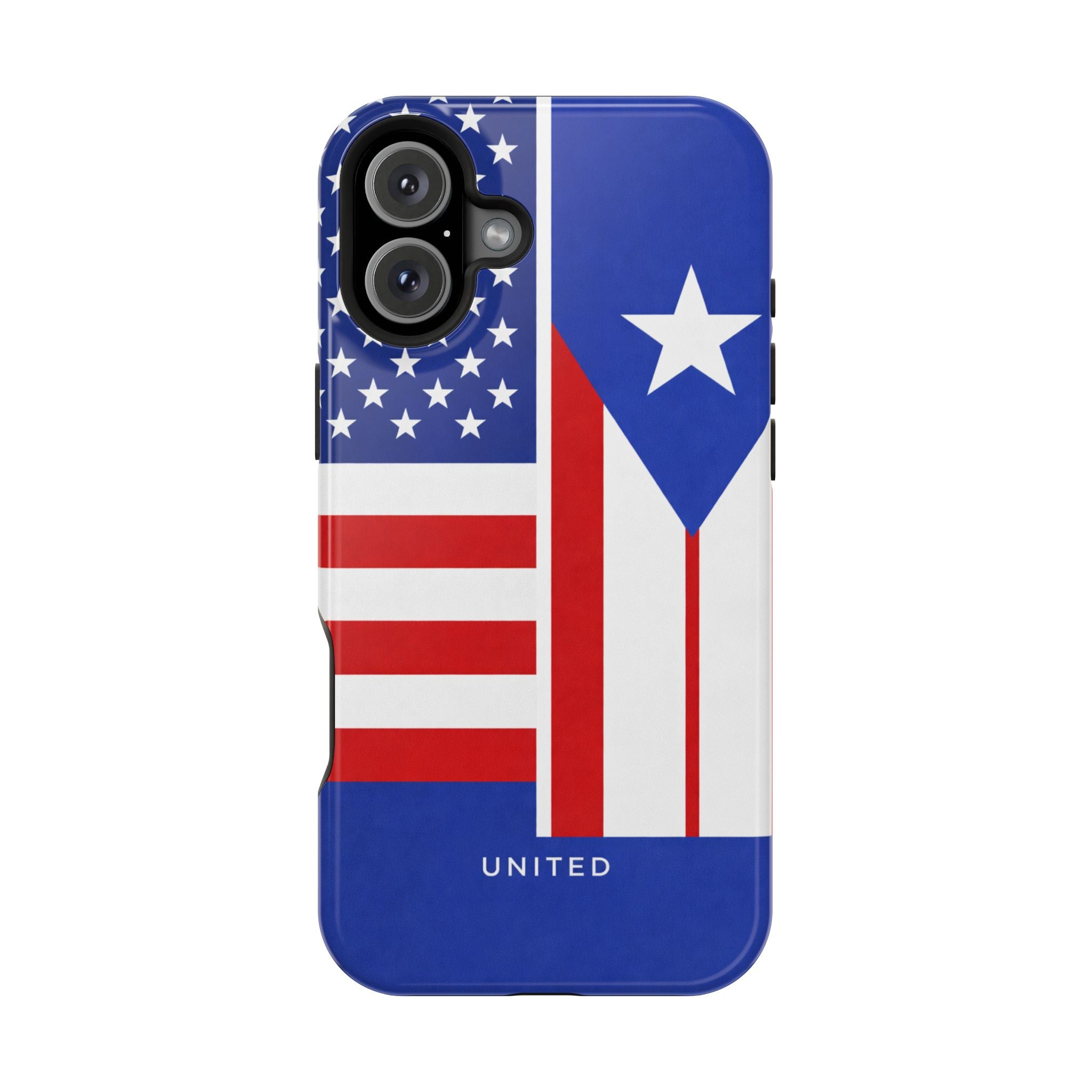 Puerto Rico USA Unity Flag Phone Case Iphone 13-17