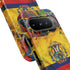 Phone Case, Ecuadorian Flag Paint Splash Design For Samsung And Google Pixel