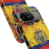 Phone Case, Ecuadorian Flag Paint Splash Design For Samsung And Google Pixel