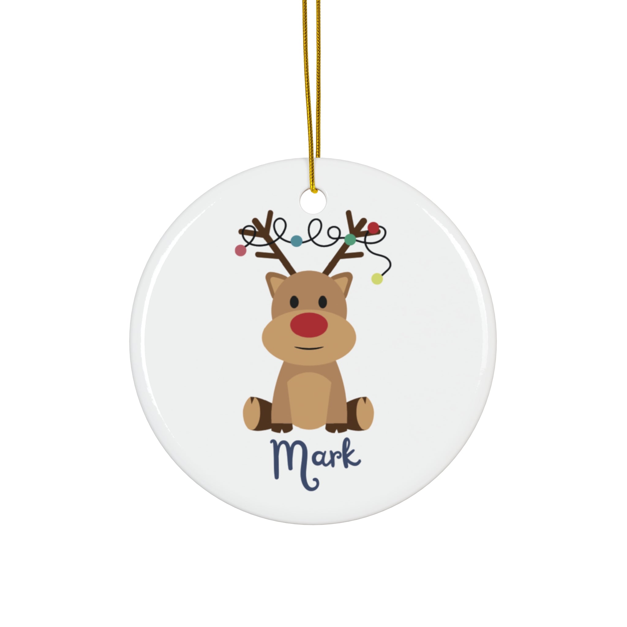 Personalized Ceramic Ornament