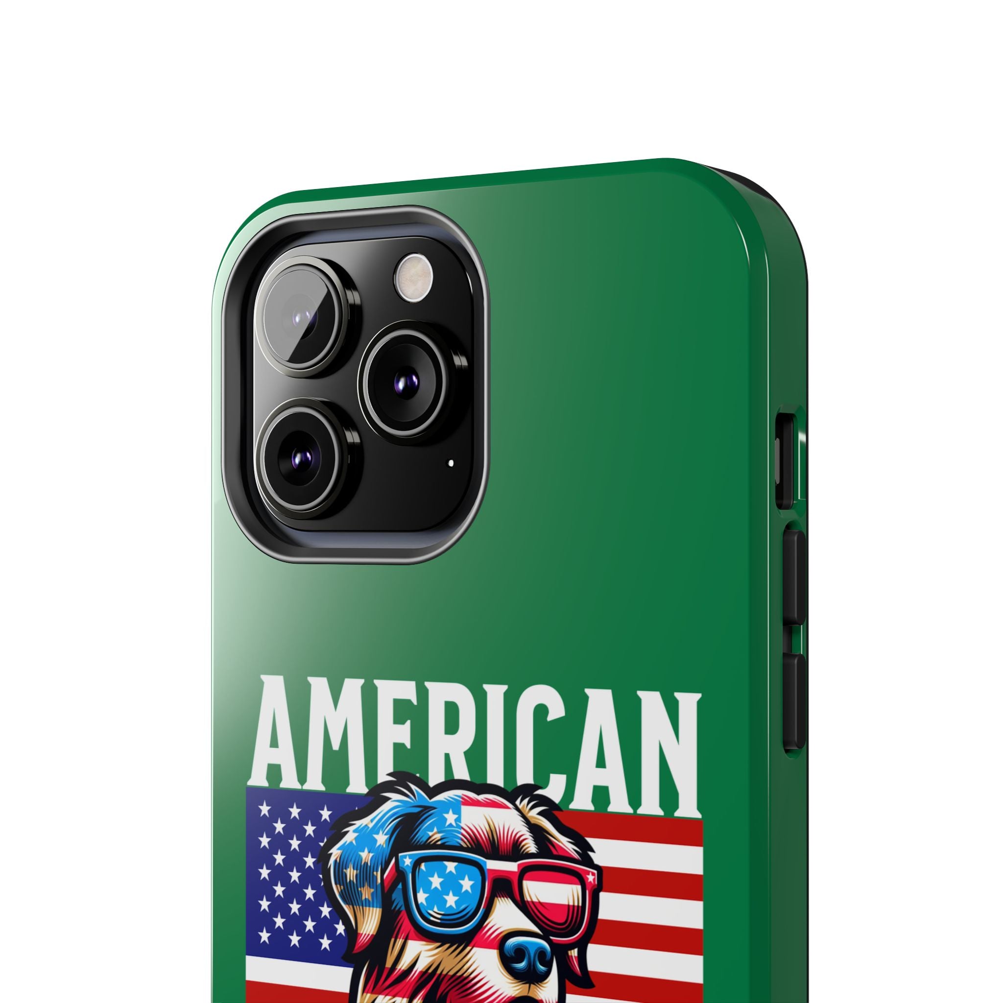 American Dog Flag Tough Phone Case — Patriotic USA Phone Case