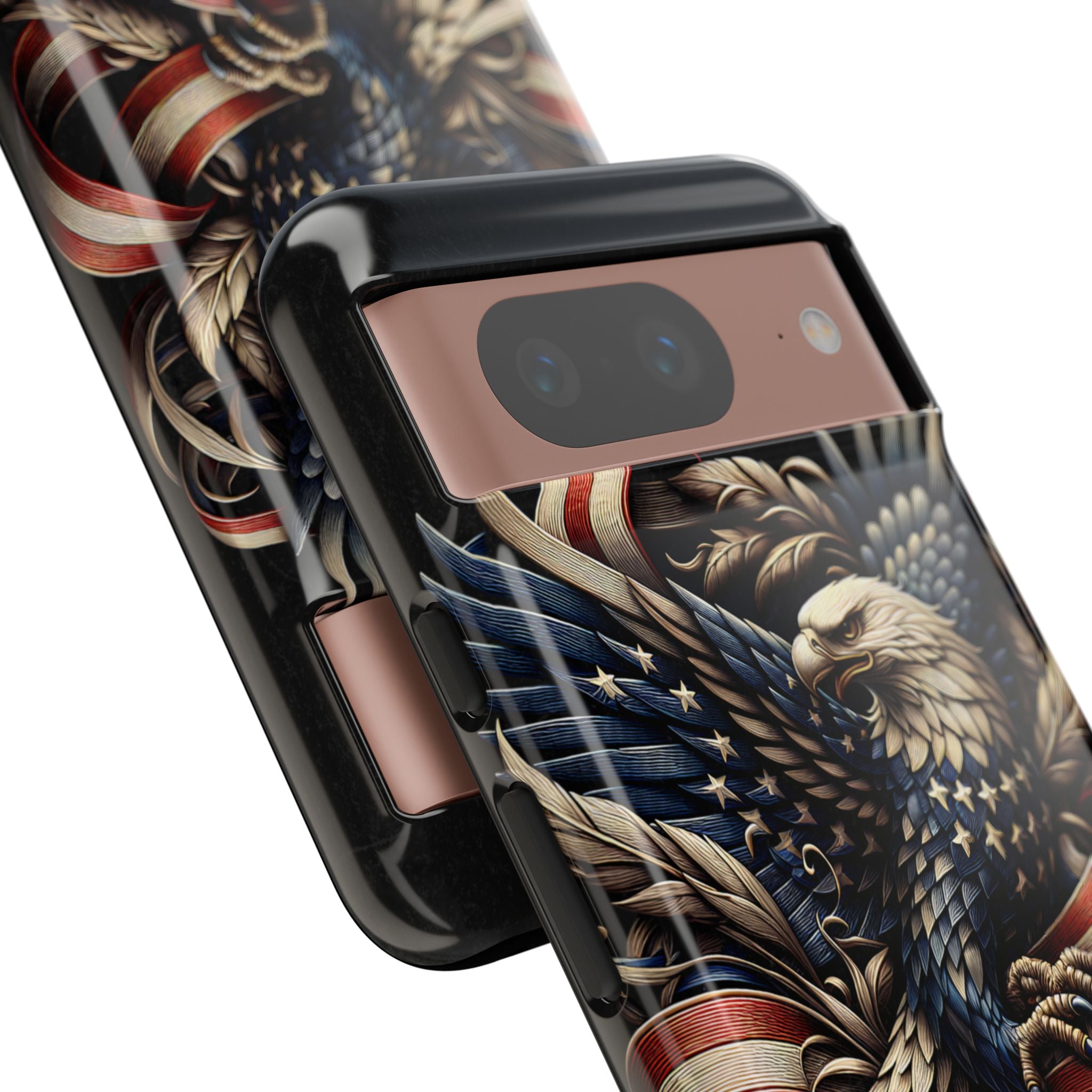 Phone Case - Patriotic American Eagle Design