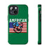 American Dog Flag Tough Phone Case — Patriotic USA Phone Case