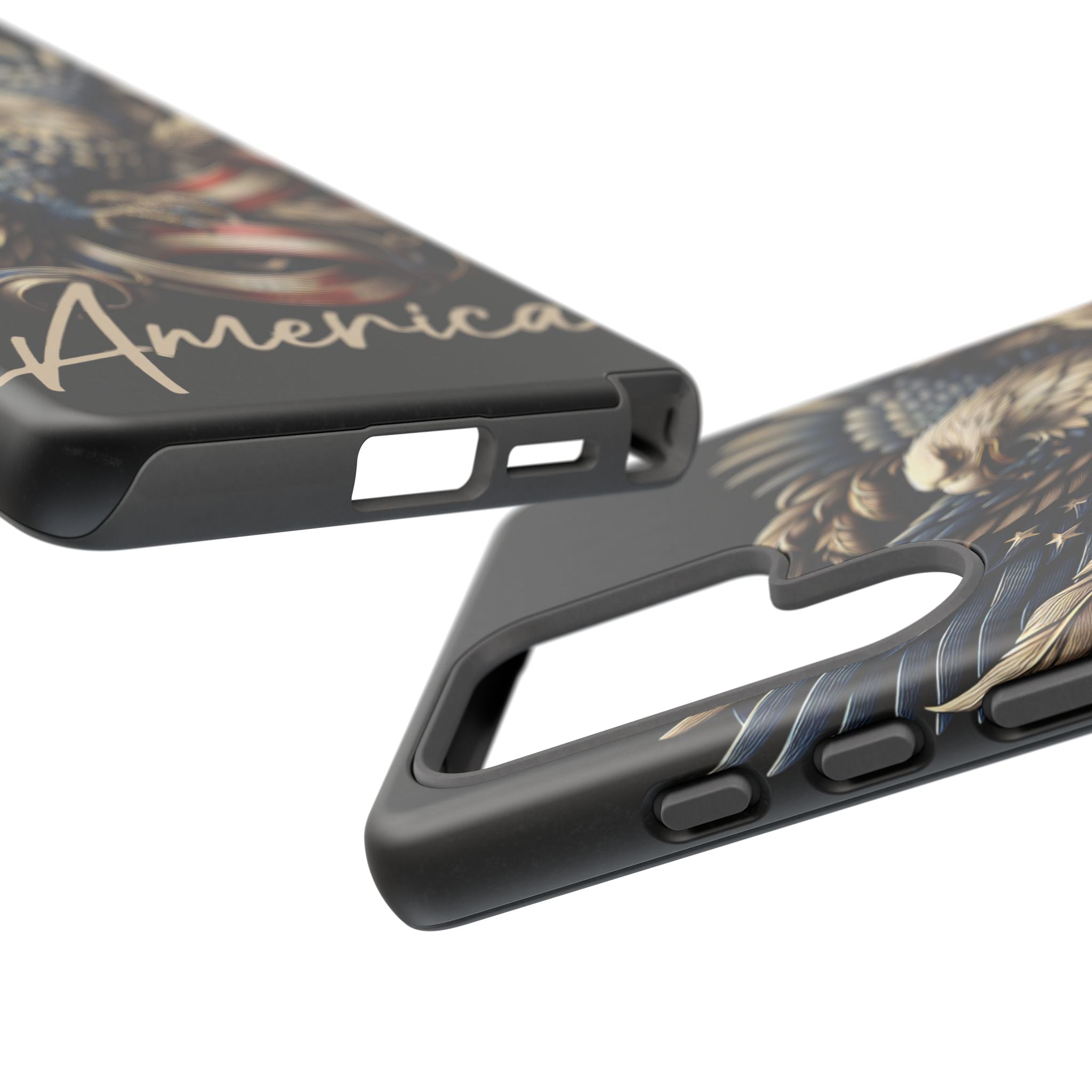 Phone Case - Patriotic American Eagle Design